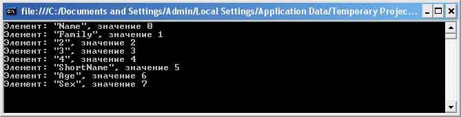 Перечисления C#